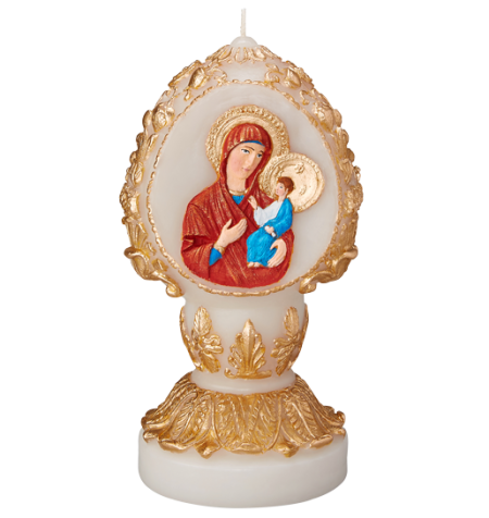 MADONNA AND CHILD JESUS CANDLE (LARGE)