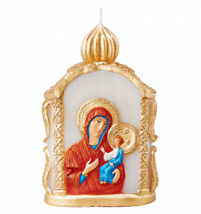 MADONNA AND CHILD JESUS CANDLE
