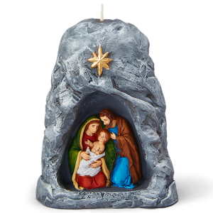 THE NATIVITY CANDLE (SMALL)